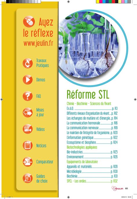 programme terminale stl spcl.